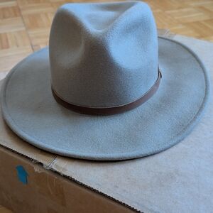 Classic Gray Fedora Hat